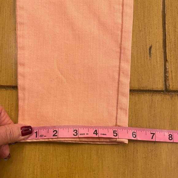 Free People Sandrine Rose Womens Embroidered Jeans Ankle New 27 virgin label - Picture 11 of 16